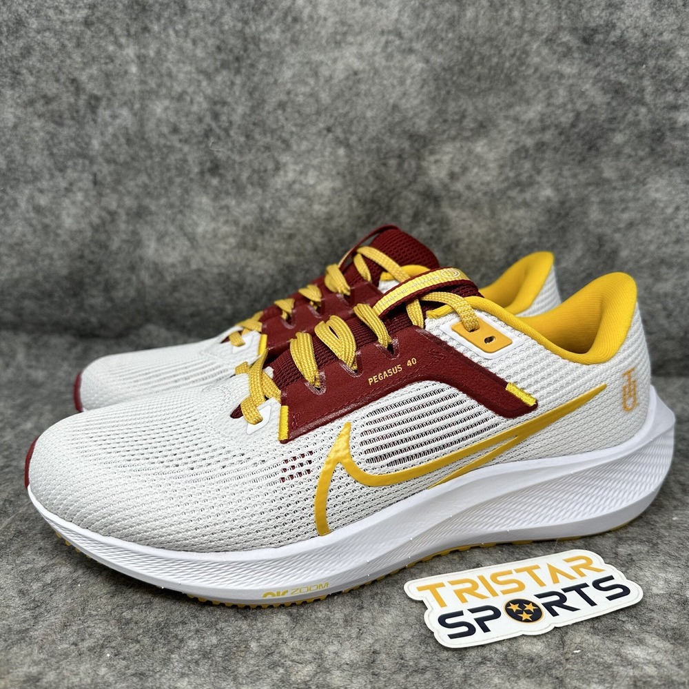 Tuskegee Institute Shoes Mens Size 8.5 Nike Zoom Pegasus 40 Running DZ6004-100